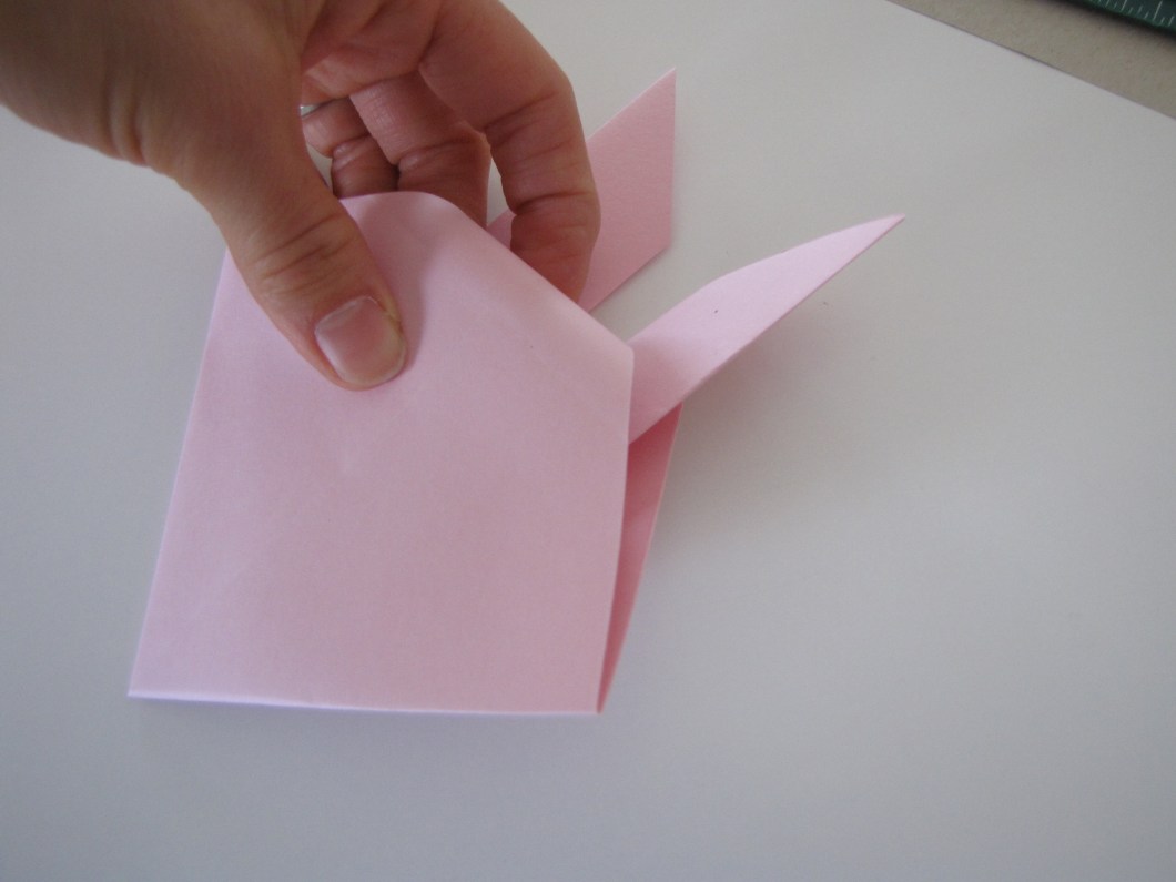 Undo the fold and reverse it.