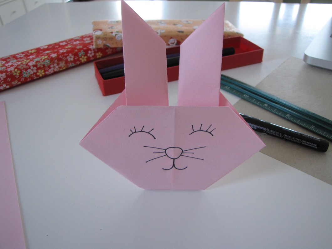 Add your bunny face.