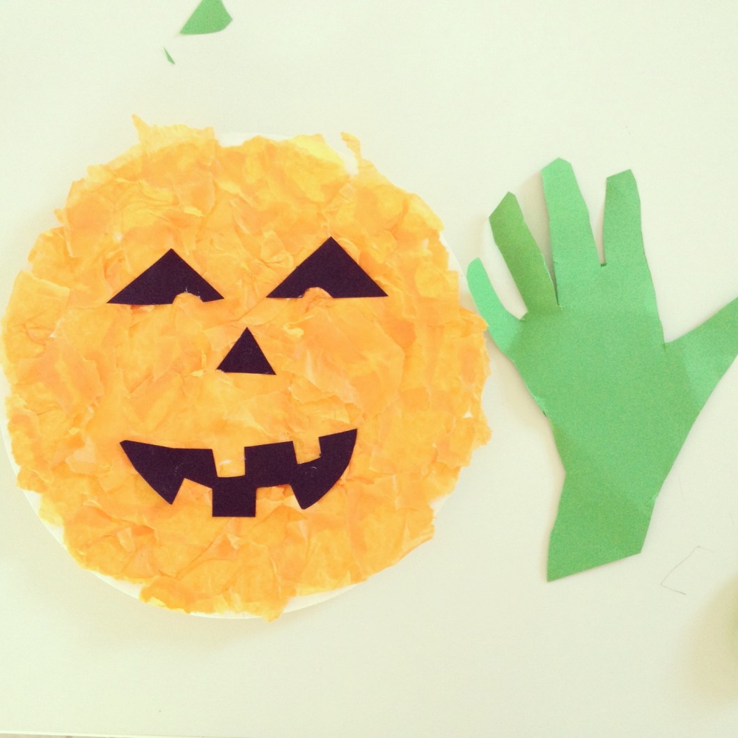 Halloween craft for preschoolers