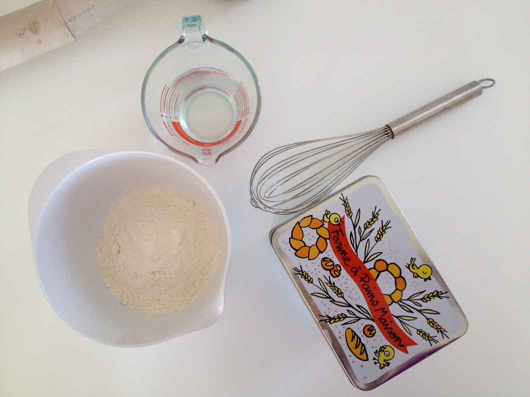 Make your homemade glue using a mixture of flour and water.It should be a little thicker than crepe batter :)