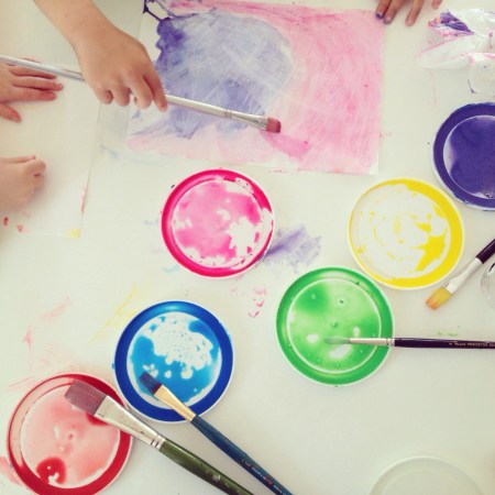 An easy ESL activity using watercolors