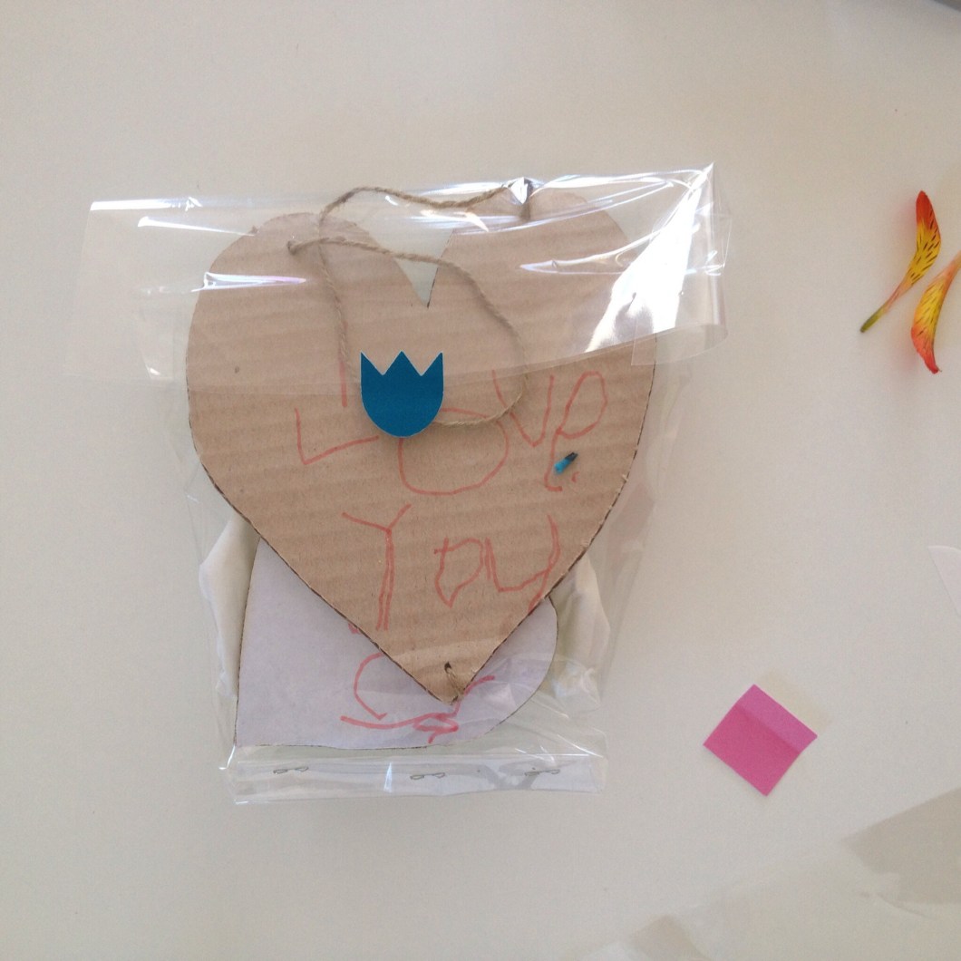 Seal the back of your package with a sticker.