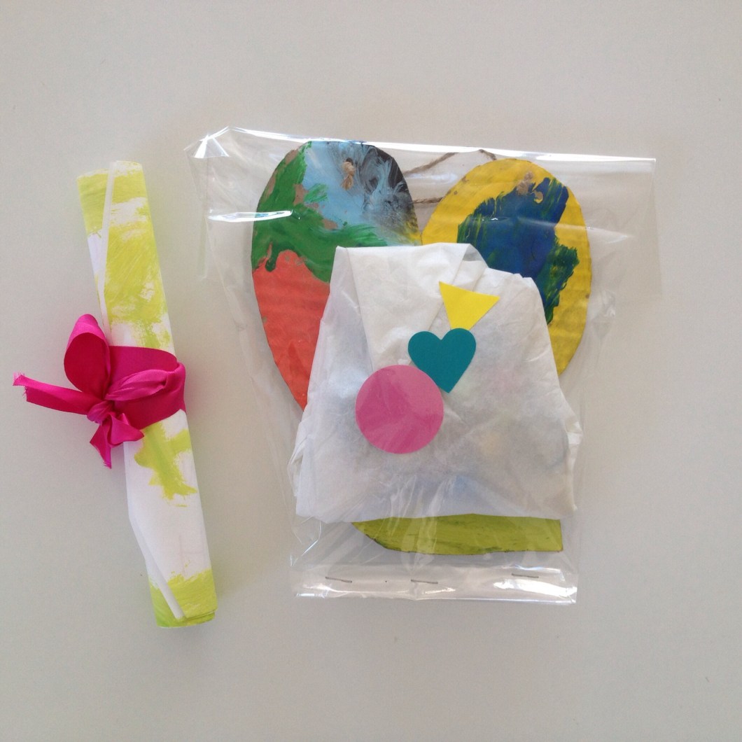 Here's our finished Mother's Day gift, made with love!