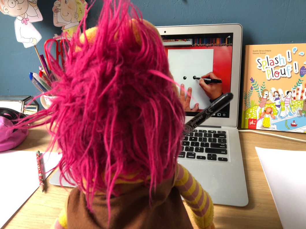 Gobo marker in mouth